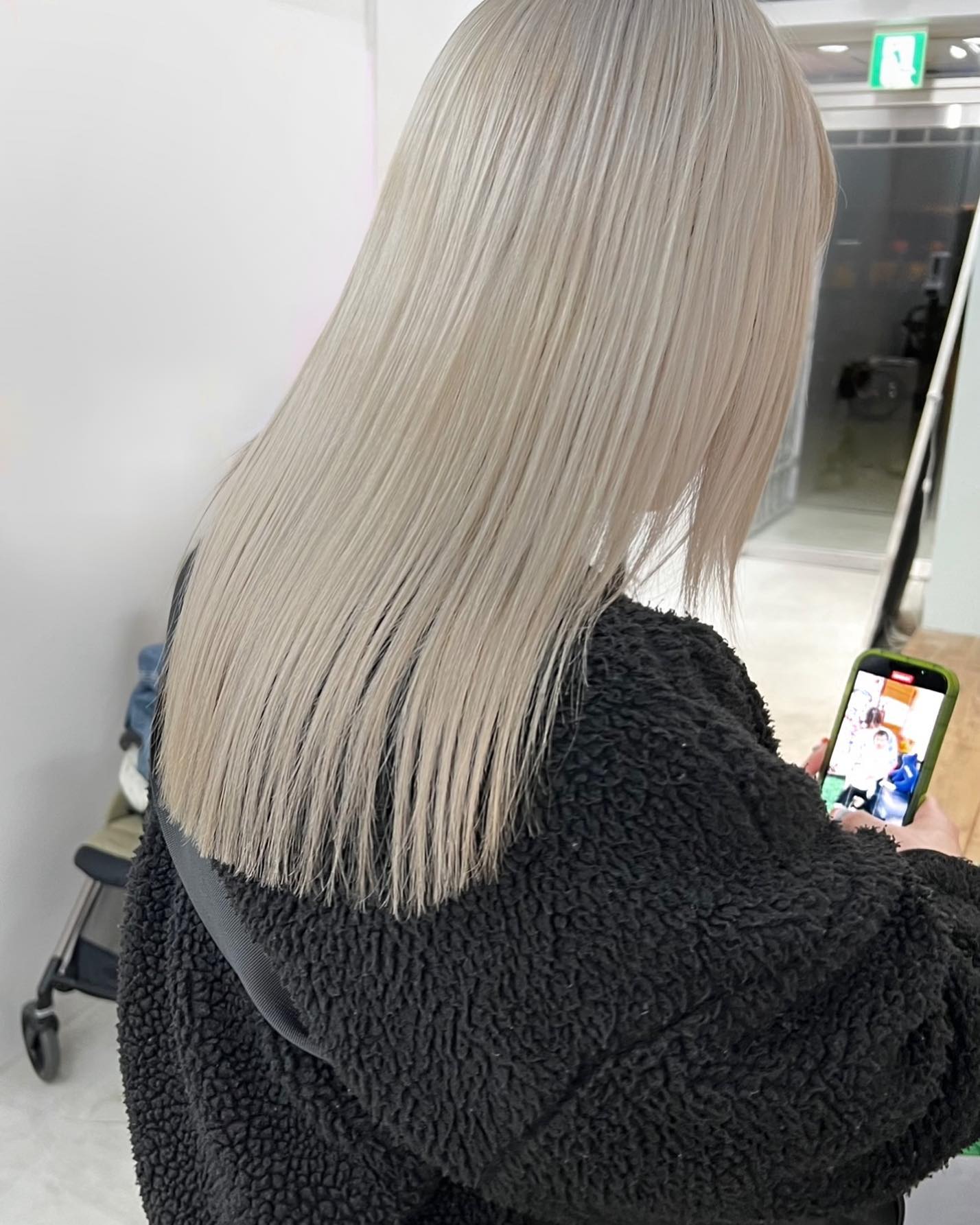 透明感カラー｜ケアブリーチ（box kyoto 京都美容室）